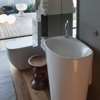 Раковина Laufen Palomba 52 8.1180.4 Белая — фото 5, Раковины напольные