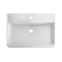 Керамическая раковина CEZARES CZR-MIL-60-LVB — фото 1, Раковины накладные