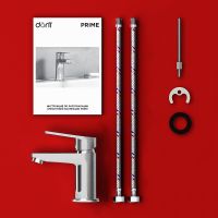 Смеситель для раковины Dorff Prime D4002100 Хром — фото 5, Смесители для раковины
