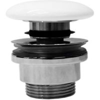 Донный клапан GSI PCS11 click-clack Белый — фото 1, Донные клапаны