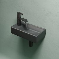 Товар: Раковина Ceramicanova Element 41 R CN6051RMDH Темный антрацит матовый - фото 4 Раковина Ceramicanova Element 41 R CN6051RMDH Темный антрацит матовый — фото 4, Мини-раковины