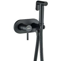 Гигиенический душ со смесителем Haiba HB5515-7 Черный матовый — фото 1, Гигиенические души