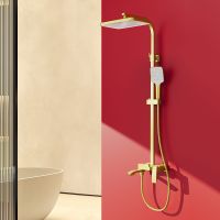 Товар: Душевая система Raglo R01.24.03 Золото матовое - фото 2 Душевая система Raglo R01.24.03 Золото матовое — фото 2, Душевые системы