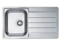 Мойка для кухни LINE MAX 20 SAT-90 860x500 в комплекте с сифоном 1130551 — фото 1, Кухонные мойки