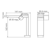 Elbe 7410 Смеситель для умывальника — фото 11, Аксессуары для раковины