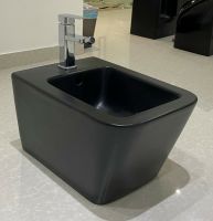 Биде CeramaLux NS5370MB подвесное Черное матовое — фото 3, Биде