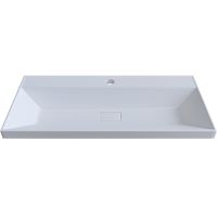 Раковина Madera Classica Slim 80 4627173210898 Белая — фото 8, Раковины встраиваемые сверху