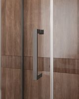 Товар: Душевой уголок CEZARES MOLVENO-R-1-90-C-GM-IV - фото 3 Душевой уголок CEZARES MOLVENO-R-1-90-C-GM-IV — фото 3, Душевые уголки четверть круга