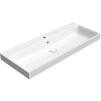 Раковина GSI Nubes 120 9624111 Белая — фото 1, Раковины подвесные