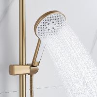 Товар: Душевая система Rose R39G R3936G Золото матовое - фото 16 Душевая система Rose R39G R3936G Золото матовое — фото 16, Душевые системы