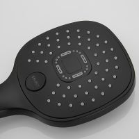 Душевая система Rose R28H R2835H Черная матовая — фото 17, Верхние души