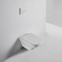 Товар: Унитаз Bond Cube F11-10 подвесной Белый с сиденьем Микролифт - фото 6 Унитаз Bond Cube F11-10 подвесной Белый с сиденьем Микролифт — фото 6, Унитазы