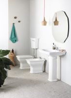 Раковина Artceram Civitas 68 CIL001 01 00 Белая — фото 2, Раковины подвесные