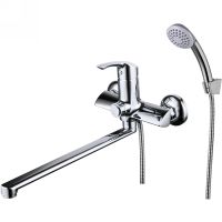 Смеситель для ванны Lemark Plus Strike LM1157C универсальный Хром — фото 1, Для душа и ванны