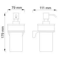 Товар: Glan K-5199 Дозатор для жидкого мыла - фото 5 Glan K-5199 Дозатор для жидкого мыла — фото 5, Дозаторы