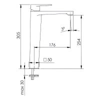 Товар: Смеситель для раковины Remer Dream D10L Хром - фото 3 Смеситель для раковины Remer Dream D10L Хром — фото 3, Смесители для раковины