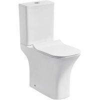 Унитаз компакт Creto Cer C2 1002-002Cer-C2W с бачком и сиденьем Микролифт — фото 1, Напольные унитазы