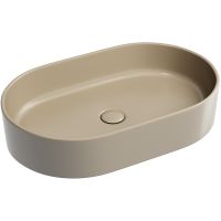 Раковина-чаша Ceramicanova Element 61 CN6048MC Капучино матовая — фото 2, Раковины накладные