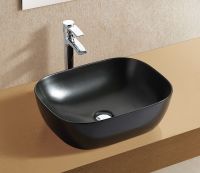 Товар: Раковина-чаша CeramaLux 49 78104MB Черная матовая - фото 3 Раковина-чаша CeramaLux 49 78104MB Черная матовая — фото 3, Раковины накладные