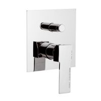 Смеситель для ванны Remer Qubica Q09 Хром — фото 1, Смеситель для ванны