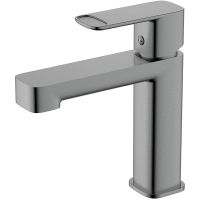 Смеситель для раковины AQUAme Parma AQM6610GM Оружейный металл — фото 1, Смесители для раковины