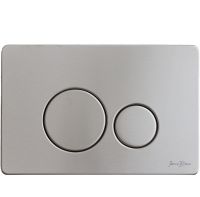 Клавиша смыва Iberica Blanca Inox-O IB.B081.003.002 Хром матовый — фото 1, Кнопки смыва