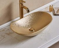 Раковина-чаша CeramaLux 60 7811АSJ Золото — фото 3, Раковины