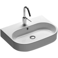 Раковина Hatria Area 60 Y0UH01 Белая — фото 1, Раковины подвесные