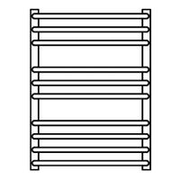 Товар: Водяной полотенцесушитель Grota Forte 48х60 Хром - фото 1 Водяной полотенцесушитель Grota Forte 48х60 Хром — фото 1, Водяные полотенцесушители