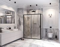 Товар: Душевой уголок Ambassador Forsa 120х90 17021218AB-90AB профиль Черный стекло прозрачное - фото 7 Душевой уголок Ambassador Forsa 120х90 17021218AB-90AB профиль Черный стекло прозрачное — фото 7, Душевые уголки