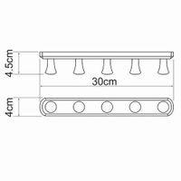 K-1075 Кронштейн настенный — фото 4, Комплектующие для туалета