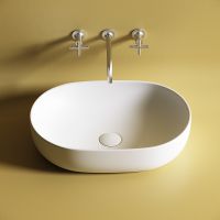 Раковина-чаша Ceramicanova Element 60 CN6047MW Белая матовая — фото 14, Раковины накладные