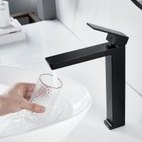 Смеситель для раковины Rose R18H R1811H-1 Черный матовый — фото 11, Смесители для раковины