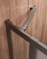 Душевой уголок CEZARES MOLVENO-AH-21-90+30-C-GM-IV — фото 6, Прямоугольные душевые уголки