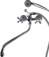 Товар: Смеситель для ванны Melodia della vita Galateo MDV40241 универсальный Хром - фото 3 Смеситель для ванны Melodia della vita Galateo MDV40241 универсальный Хром — фото 3, Смеситель для ванны