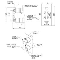 Товар: Смеситель для душа Remer Edge EG593NP Никель брашированный - фото 2 Смеситель для душа Remer Edge EG593NP Никель брашированный — фото 2, Смеситель для душа