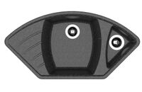 Dr.Gans Мойка "Габи", черный CMc — фото 1, Кухонные мойки