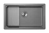 Granula-KS-7303U, АЛЮМИНИУМ, кухонная мойка, кварц — фото 1, Кухонные мойки