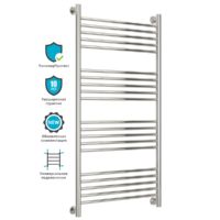 Водяной полотенцесушитель Сунержа Богема прямая 1200х600 Хром — фото 3, Водяные полотенцесушители