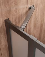 Душевой уголок CEZARES MOLVENO-AH-21-90+20-P-GM — фото 6, Душевые уголки