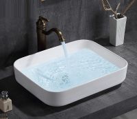 Раковина-чаша CeramaLux 50 Белая арт-9391 — фото 4, Раковины накладные