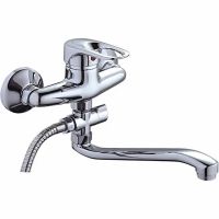 Смеситель для ванны Ledeme H28 2128L универсальный Хром — фото 1, Смеситель для ванны