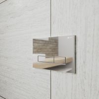 Клавиша смыва Point Меркурий PN44831C для инсталляции, хром — фото 1, Кнопки смыва