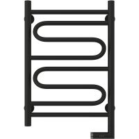 Электрический полотенцесушитель Сунержа Элегия 2.0 600x400 R 31-5219-6040 Черный матовый — фото 1, Электрические полотенцесушители
