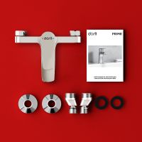 Смеситель для ванны Dorff Prime D4011000 Хром — фото 2, Смеситель для ванны