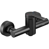 Смеситель для душа Swedbe Diana 1020B Черный матовый — фото 1, Смеситель для душа