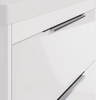 Товар: Тумба PRIME, 60 см, подвесная/напольная, 2 ящика, белый глянец - фото 13 Тумба PRIME, 60 см, подвесная/напольная, 2 ящика, белый глянец — фото 13, Тумбы под раковину