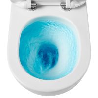 Товар: Унитаз AQUAme AQM2002PRO подвесной Белый глянец с сиденьем Микролифт - фото 2 Унитаз AQUAme AQM2002PRO подвесной Белый глянец с сиденьем Микролифт — фото 2, Унитазы