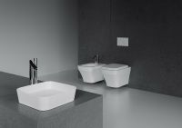 Унитаз биде Creavit Solo SO321-00CB00E-0000 подвесной Белый без сиденья — фото 3, Подвесные унитазы