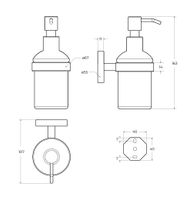 Товар: Диспенсер для мыла подвесной CEZARES RELAX-SOIS-V-BORO - фото 3 Диспенсер для мыла подвесной CEZARES RELAX-SOIS-V-BORO — фото 3, Аксессуары для кухни